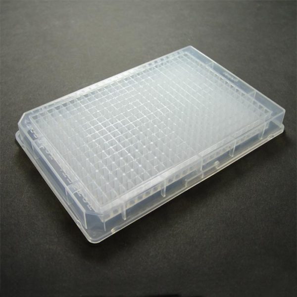 384280 384-Well Collection Plate, 12-130µL Working Volume, V-Bottom, Polypropylene