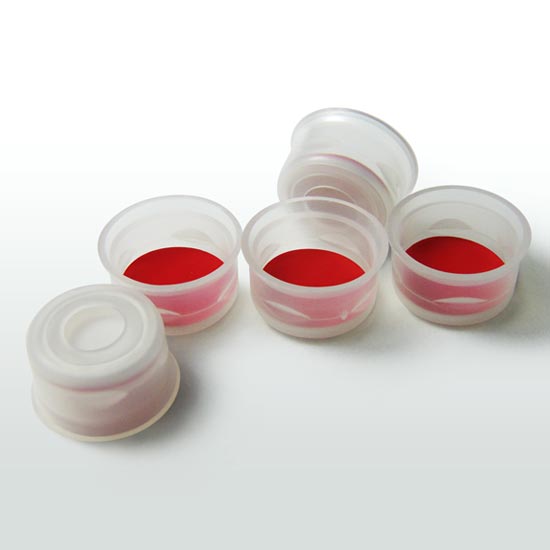 90044-CASE 11mm PE Snap & Seal Cap with PTFE/Silicone Liner