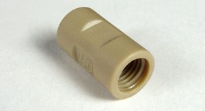 59135 PEEK Threaded Adapter, 5/16-24 to 1/4-28