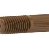 59387 1/4-28 Brown PPS Headless Nut