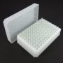 Barcoded Vial Inserts in Tray for 96-Well Blocks