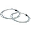 two bundles of teflon tubing