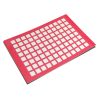 Silicone Adhesive Sealing Film, Square 96-Well Pattern