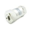 SS High Flow 1.5mL Binary Tee Static Bed Mixer - Complete Assembly