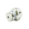 SS Micro Flow 1.0µL Ternary Tee Static Bed Mixer - Complete Assembly