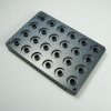 Powder Funnel Plate, 24-Well (with 20mm Spacing) for 15 x 45mm, 4mL Vials - Image 2