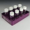 8 Position Vial Tray for Covaris 8mL, 19x38mm (520089) Round Bottom Vials - Image 2