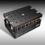 1 DRAM, 24-Position Parallel Synthesis Reaction Block with 18mm Spacing, Open Top
