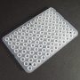Silicone Cap Mat for 96 Position Radiochemistry Reactor