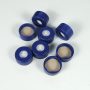 Blue 9mm Snap Caps with PTFE/Silicone Septa