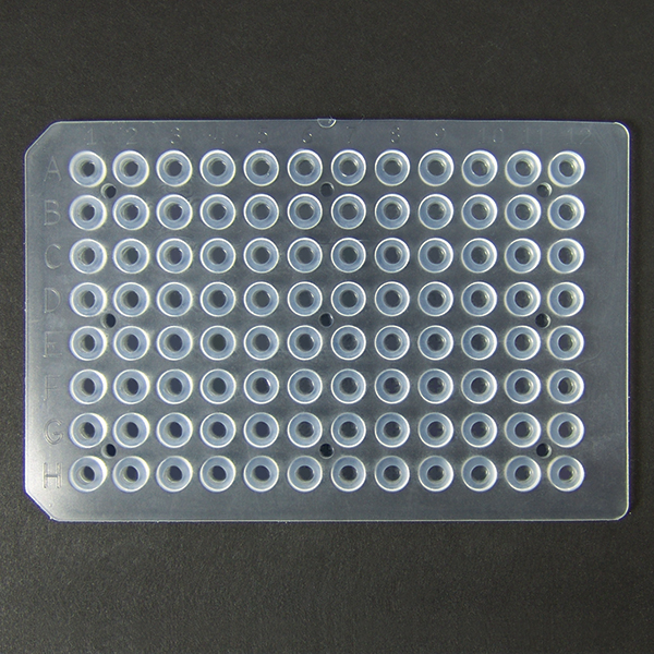 Clear Ultra Thin Round Well Cap Mat with Screw Holes