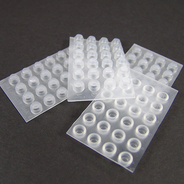 Silicone Cap Mat for 8x30mm Vials in 24 Well Plate Format; Pack of 20, 24 well sections